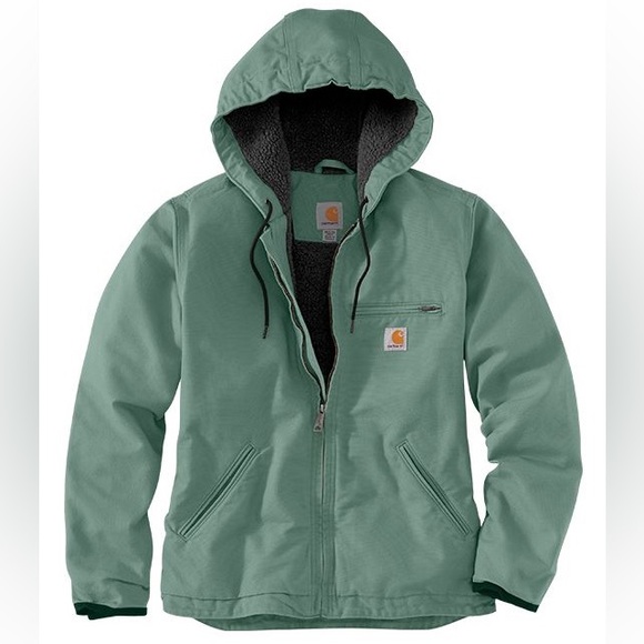 CARHARTT ⭐️ sherpa lined Sierra jacket - Picture 1 of 7